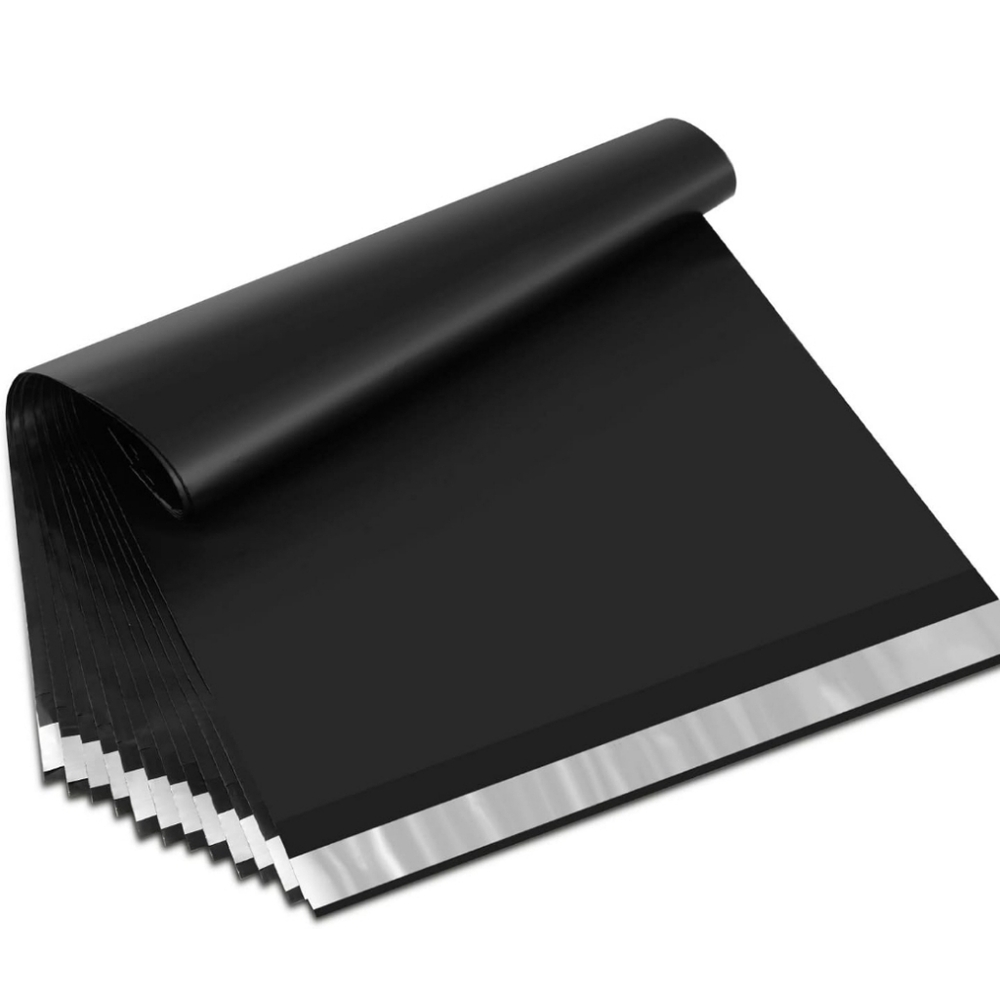 🔥 (50) 10x13" Poly Mailers Black Color Shipping Mailing Envelope Mailer Bags